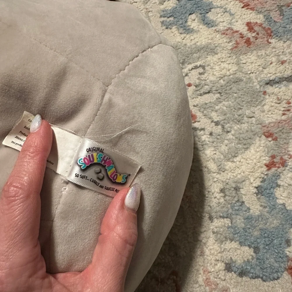 Squishmallows Soft Gray Plush